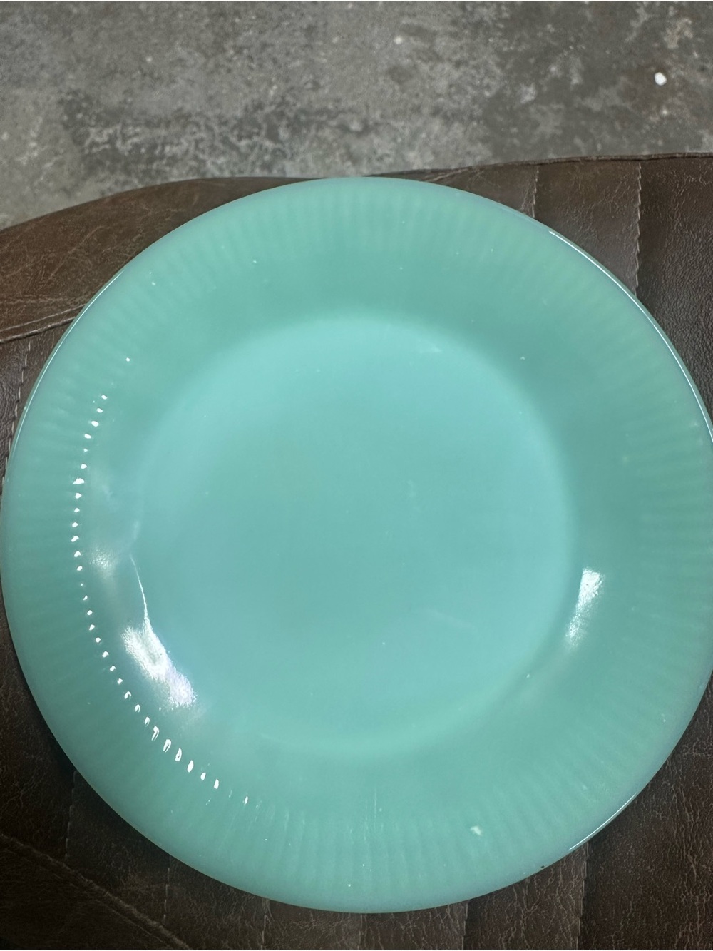 Vintage Fire King Jadeite Salad Plate Plate 7 1/2”